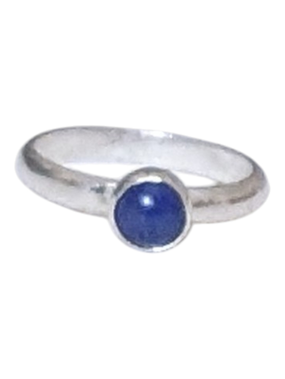 NWT size 4 tiny lapis lazuli sterling silver.
